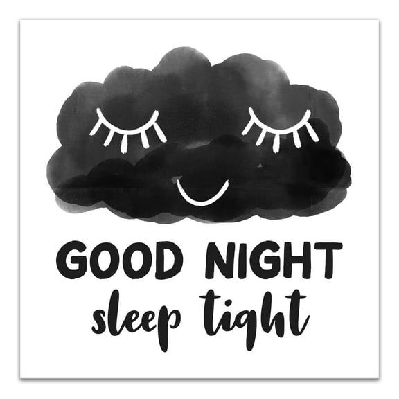 Creative Products Good Night Sleep Tight 16x16 Canvas Wall Art