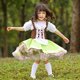 thumbnail image 2 of Nuevo vestido de Oktoberfest alemán hierba verde clase actividad rendimiento vestido cultura arte festival falda 711 verde s JAMW Sencillez, 2 of 3