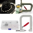 thumbnail image 3 of Domqga Pearl Setting Machine Kit,Craft Decoration Accessories,Pearl Setting Machine Kit DIY Hand‑Made Beads Rivet Button Craft Decoration Accessories, 3 of 8