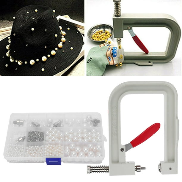 Pince à bouton-pression en métal pour vêtements - Outil de sertissage -  Outil de machine à sertir - Usage domestique professionnel : :  Bricolage