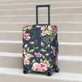 thumbnail image 6 of Xecao Vintage Floral print Elastic Luggage Cover, with double-sided print , is perfect for travel, business, and daily use, 6 of 7