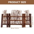 thumbnail image 2 of Minkissy 1Set Mini Fence Decor for Indoor Use Photo Prop 14.93X8.84X0.90in, 2 of 5