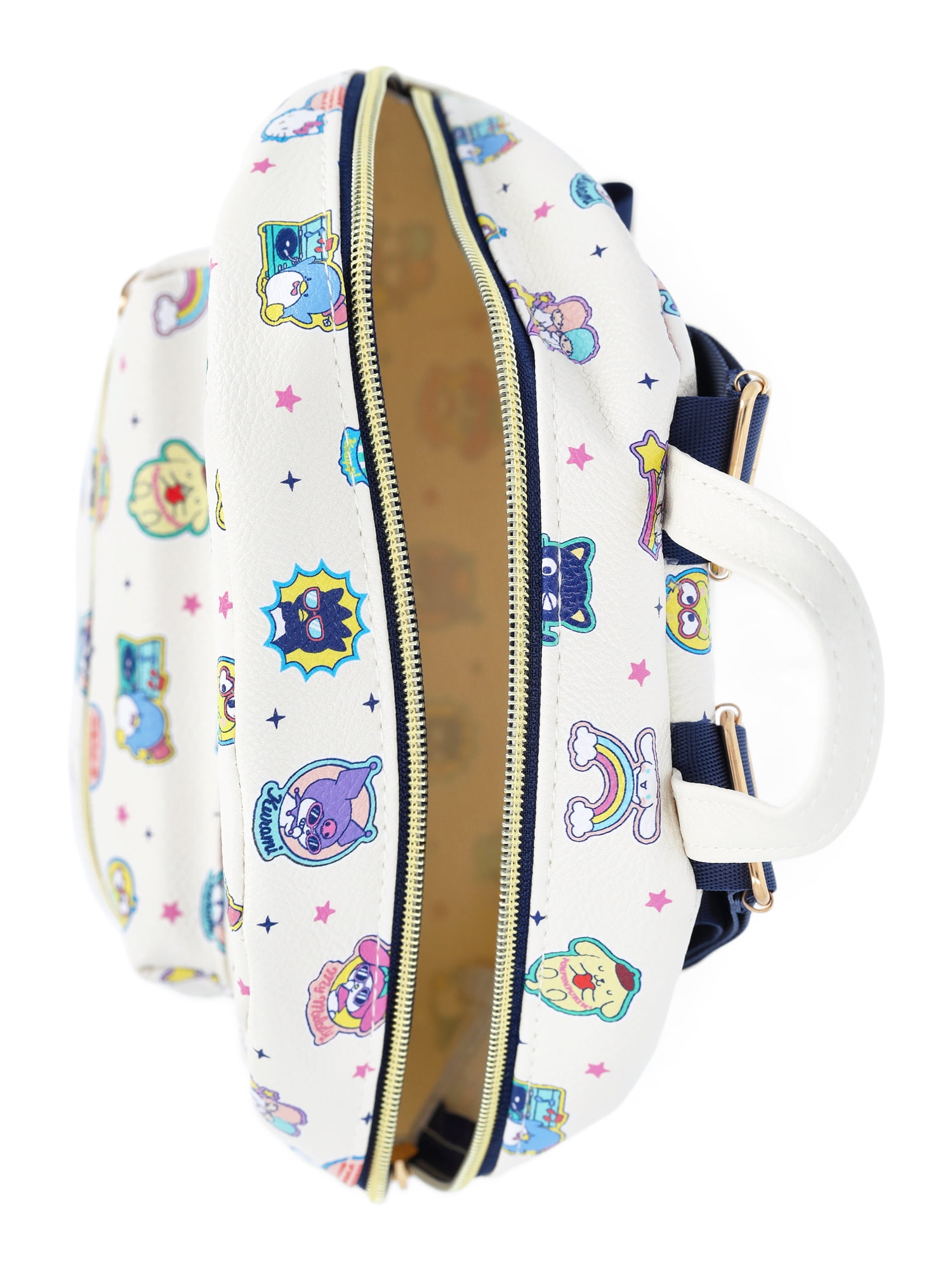 Sanrio Girl's Hello Kitty and Friends Mini Backpack, Off-White