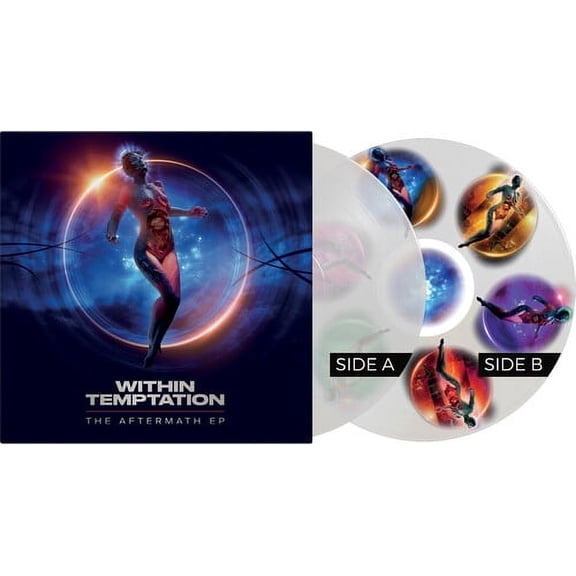 Within Temptation - Aftermath EP (Ltd 180gm Crystal Clear Vinyl (Side A)   Exclusive Print On Side B) - Music & Performance