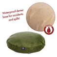 thumbnail image 4 of Majestic Pet | Villa Velvet Round Pet Bed For Dogs, Removable Cover, Fern, Small, 4 of 5