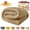 Brown, variant on Emotional Support Blanket Yellow, Dog Mood Calming Blanket, Soft Ribbed Plush Throw for Sofa Bed Kennel Crate, Washable Cozy Cover with for Small Medium Large Breeds