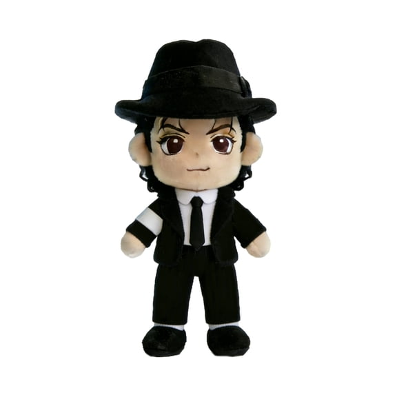 Michael Plush Doll, Cute Pop Star Inspired Plush Doll - Soft Stuffed Collectible Figure, Unique Gift for Music Fans