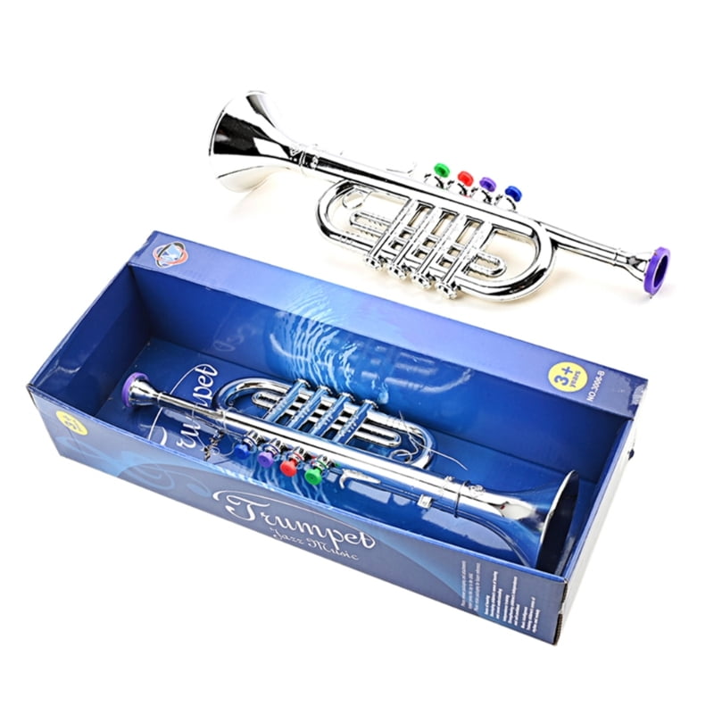 Trumpet for Kids Plastics Trumpet Toy Musical Instrument Toy Early ...