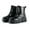 Black, variant on AUXDIQ Wellington Boots Women Mid-calf Wellies Waterproof Rain Boots Outdoor Garden Shoes