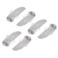 thumbnail image 4 of Calcetines de encaje Zulema 3 pares para 1/6 BB Dress Up gris, 4 of 5