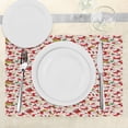 thumbnail image 3 of Ambesonne Christmas Place Mats Set of 4, Cartoon Santa Claus, Standard Size, Multicolor, 3 of 6