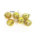 thumbnail image 3 of Newway12-piece Mirror Disco Ball Decoration, Party Or Dj Lighting Effects, , Stage Props (2 Inches, Gold), 3 of 5