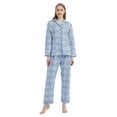 thumbnail image 1 of GLOBAL Pyjama 100 % Coton pour Femmes, Ensemble de Pyjamas pour Femmes, Cordon de Serrage, Tenue de Nuit pour Femmes, P-TTG, 1 of 2