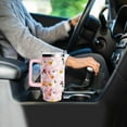 thumbnail image 6 of 40 oz Pink Halloween Tumbler with Handle Lid and Straw - 40oz Ghost Tumbler, Double Stainless Steel Insulated Halloween Cup for Women, 6 of 6