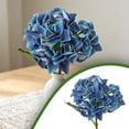thumbnail image 2 of Hydrangea Artificial Flowers, Ongmies Silk Fake Flowers for Home Bathroom Office Table Centerpiece Shelf Decorations, 2 of 7