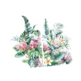thumbnail image 3 of Calcomanías de pared con flores, calcomanías florales para pared, fáciles de despegar, murales de pared, decoración para guarderías infantiles, salas, 3 of 7