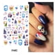thumbnail image 3 of Pegatinas de uñas de la serie de Halloween de Navidad de invierno, accesorios de uñas, calcomanías de decoración de uñas de belleza de Santa Claus, alce de copo de nieve 3D, 3 of 4