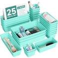 thumbnail image 1 of Juego de organizadores para cajones Caddy BiuLeon de 25 piezas en 4 tamaños, 1 of 7