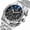 Silver_Black, variant on Men's Fashion Quartz Watch – Waterproof, Stainless Steel, Business Style