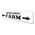 thumbnail image 4 of Family Name Farm Arrow Novelty Decor, Metal Wall Sign - 4x18 Inches, 4 of 4