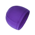 thumbnail image 4 of Wosthever Skull Caps Ligero Deportes al aire libre Baja resistencia Respetuoso con la piel Unisex Forro de casco para ciclismo Ice Silk Black Ciclismo Morado oscuro, 4 of 6