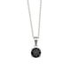 thumbnail image 1 of Collar para Mujer con Cristal Swarovski Solitario– Bañado en Rodio- Collar Elegante y Brillante-Collares de Mujer de Moda- Joyería para Mujer de Moda- Regalo especial Ortiz Espinosa Temporada, 1 of 3