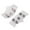 354-color, variant on Linnome Anti-Slip Ice Cleats for Shoes Smooth Ice Surface Traction Home Outdoor Winter Walking Safety and Cold Weather Protection Needs