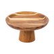 thumbnail image 3 of Soporte para tartas con base de madera y bandeja para servir frutas para celebraciones, bodas y graduaciones. 20 centímetros, 3 of 7