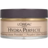 L'Oreal Paris Hydra Perfecte Perfecting Loose Face Powder, Light, 0.5 oz