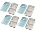 thumbnail image 2 of Snack Containers Agarra Y Go Reusable Doble Compartimento Acero Inoxidable (D), 2 of 9