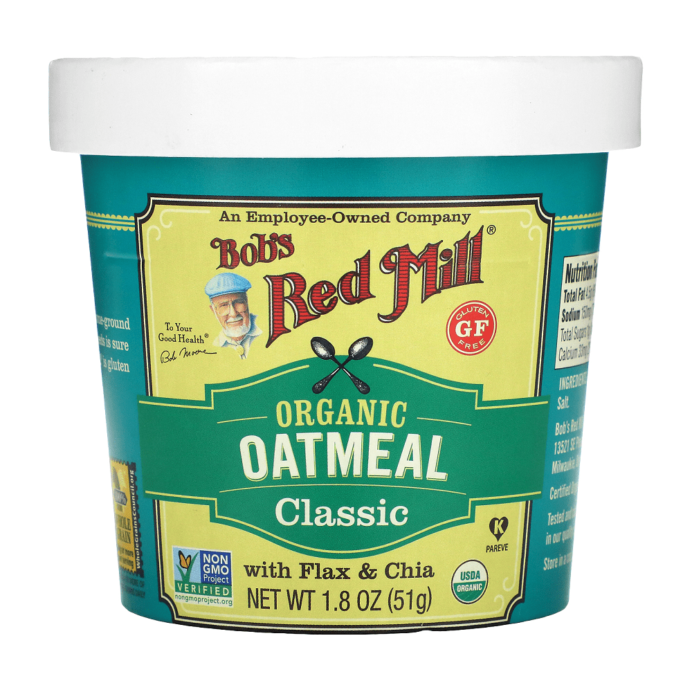 bob's red mill oatmeal cups