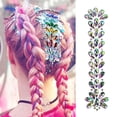 thumbnail image 3 of Pegatinas de cristal para mujer, decoración DIY con purpurina para carnaval, noche loca 1 color, 3 of 8