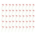 thumbnail image 1 of HEVIRGO 50Pcs Champignon Ornement Réaliste Festif Décoratif Délicieux Mini Champignon Miniature Rouge pour Fête, 1 of 10