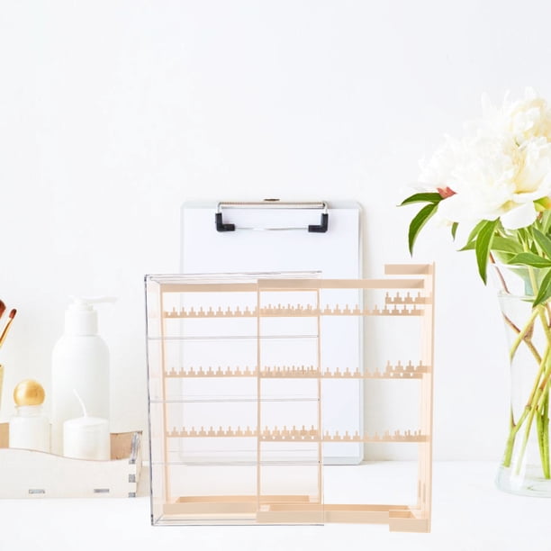 BESTYASH Organizador De Beige Con Compartimentos Para Collares Y Anillos