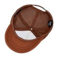 thumbnail image 5 of Coors Banquet Beer Men's Trucker Hat 3D Puff Print Logo Snapback Cap (Brown/Off White), 5 of 5