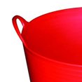 thumbnail image 6 of Little Giant FT11RED 11 Gal. Heavy Duty Farm Bucket Rubber Flex Tub with Handles, 6 of 6