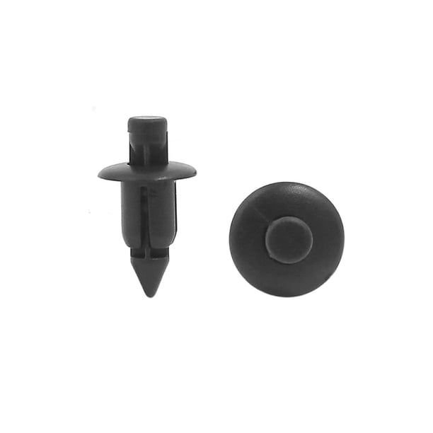 10 piezas Auto Car Bumper Fender 6mm agujero plástico remaches Push Pin Clips