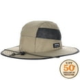 thumbnail image 2 of Panama Jack Men's Sun Hat - Nylon Boonie Bucket, Packable, 3 1/4" Big Brim, UPF 50+ UVA/UVB Sun Protection (Khaki, Large/X-Large), 2 of 9