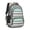 Geometric Stripe Beige-1, variant on Geometric Stripe Beige Pattern Cute School Backpack Bag with Padded Back and Adjustable Shoulder Straps 16.9 X 12.6 X 5.9 Inches