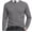 Charcoal, variant on Men's Sweater Crew Neck Long Sleeve Acrylic Pullover Burgundy, 3XL