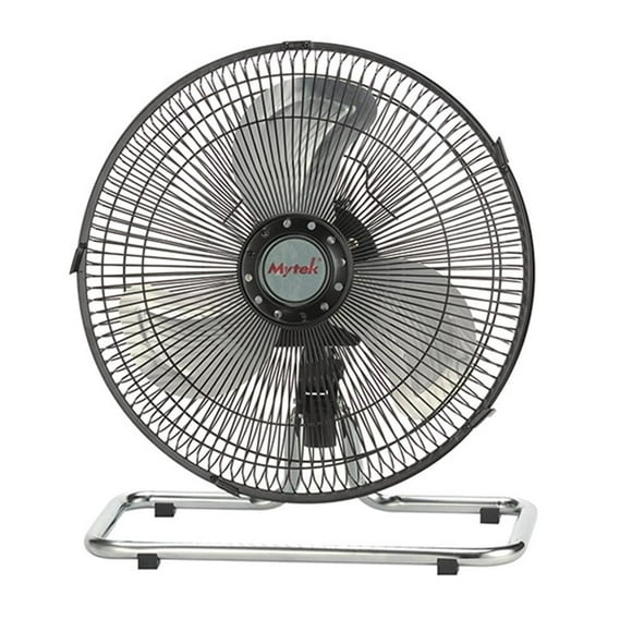 Ventilador de Escritorio Mytek 12 Pulgadas Acero Inoxidable