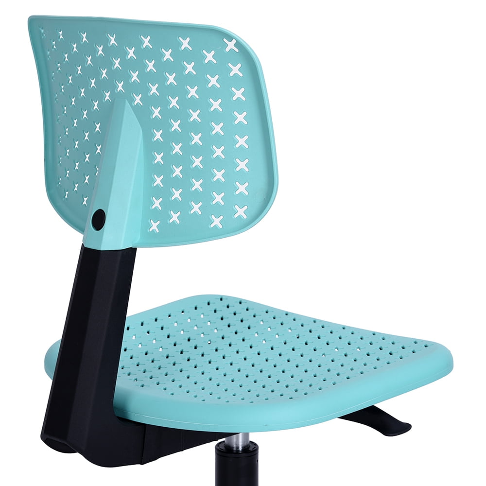 Private Jungle Plastic Children Student Chair, Low-Back Armless Adjustable Swivel Ergonomic Home Office Student Computer Desk Chair Light Blue Private Jungle Plastic Children Student Chair, Low-Back Armless Adjustable Swivel Ergonomic Home Office Student Computer Desk Chair Light Blue