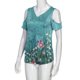 thumbnail image 4 of Pntutb Blusa de verano para mujer Camiseta casual Linda Hombro frío Manga corta Cuello en V tops Pntutb Pntutb-3423, 4 of 5