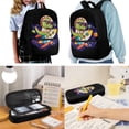 thumbnail image 2 of Uorisanigo Kids Backpack with Lunch Box Tote Bag, Pencil Case and Water Bottle Sleeve 4 PCS Set, 17 inch Rocket Dinosaur School Bag with Adjustable Padded Straps for Elementary Middle School, 2 of 7