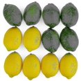 thumbnail image 1 of Large Artificial Lemons And Limes, Realistic Decorative Fake Prop Fruits - Set Of 12 - XC, 1 of 4