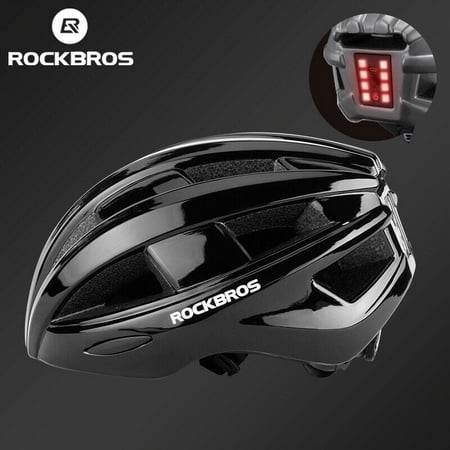 ROCKBROS Cycling Helmet Bike Helmet With Taillight( 57-62cm Universial adjustment  24 Vents  USB  Waterproof) price history on PriceWatchPro