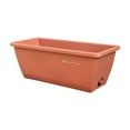 thumbnail image 1 of koolsoo Window Box Planter Breathable Garden Flower Plant Pot for Yard Indoor Garden Brick Red, 1 of 9
