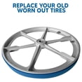 thumbnail image 6 of Urethane Band Saw Tires - Set of 2 - fits - 11" SHOPSMITH MARK V - Precise Blade Tracking - Installation Tool - Instruction - Made in USA, 6 of 6