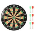 thumbnail image 2 of Dart Board Set, 17 Inch Magnetic Dart Board Game  for Man Caves for Homes, 2 of 7