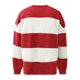 thumbnail image 3 of Wancir Men's Cable Knit Sweater V Neck Winter Pullover Long Seeve Twisted Chunky Sweaters, 3 of 4